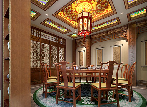江安中式古典风格家居装修设计效果图