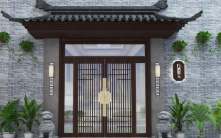 江安您是否了解不同形式的中式门头设计要点？
